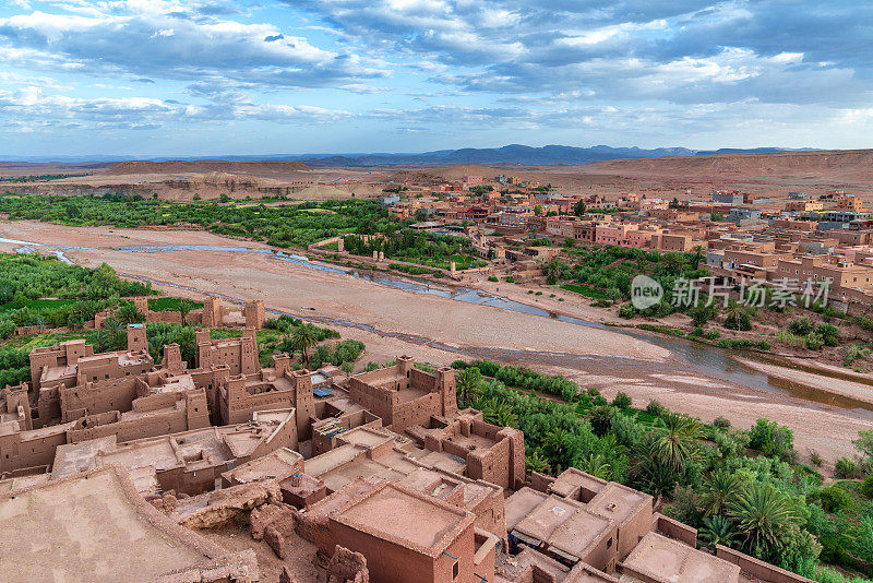 摩洛哥著名的Ait Benhaddou Kasbah